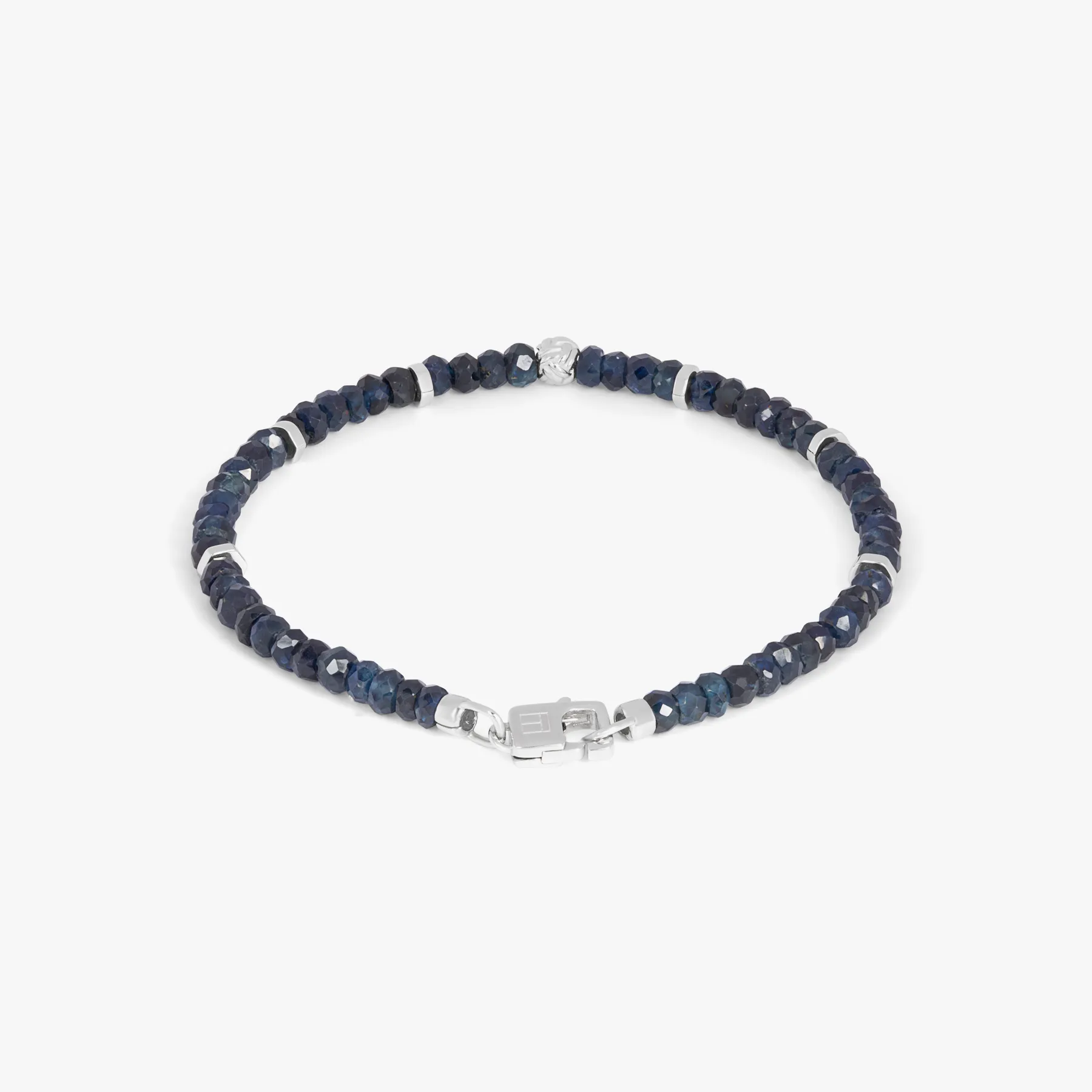 Nodo Beaded Bracelet With Blue Sapphire