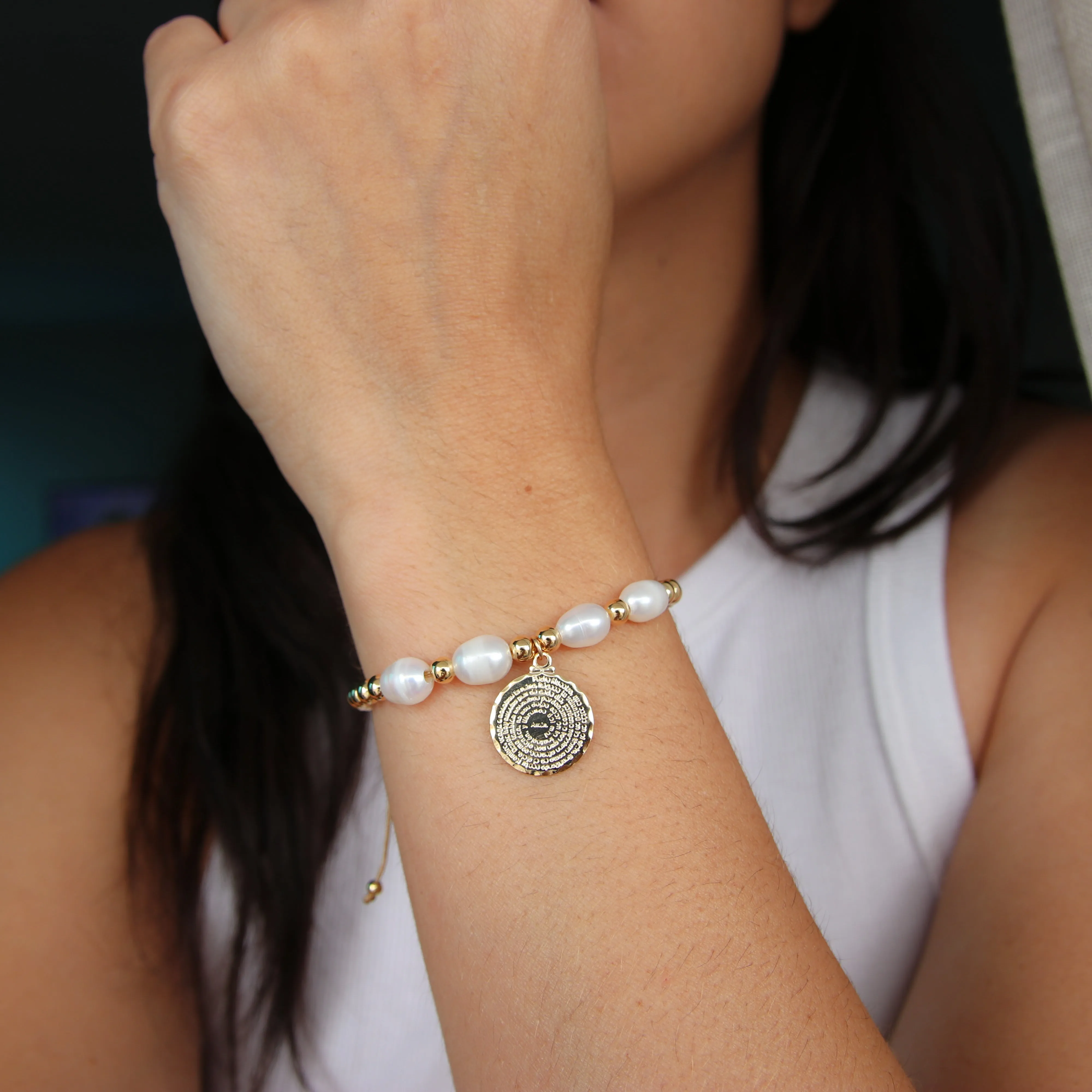 Our Father X Pearls Bracelet