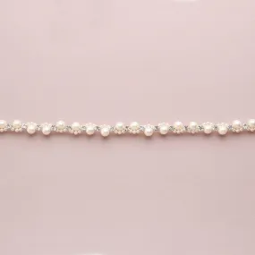 Piedmont Bridal Belt with Ribbon Ties
