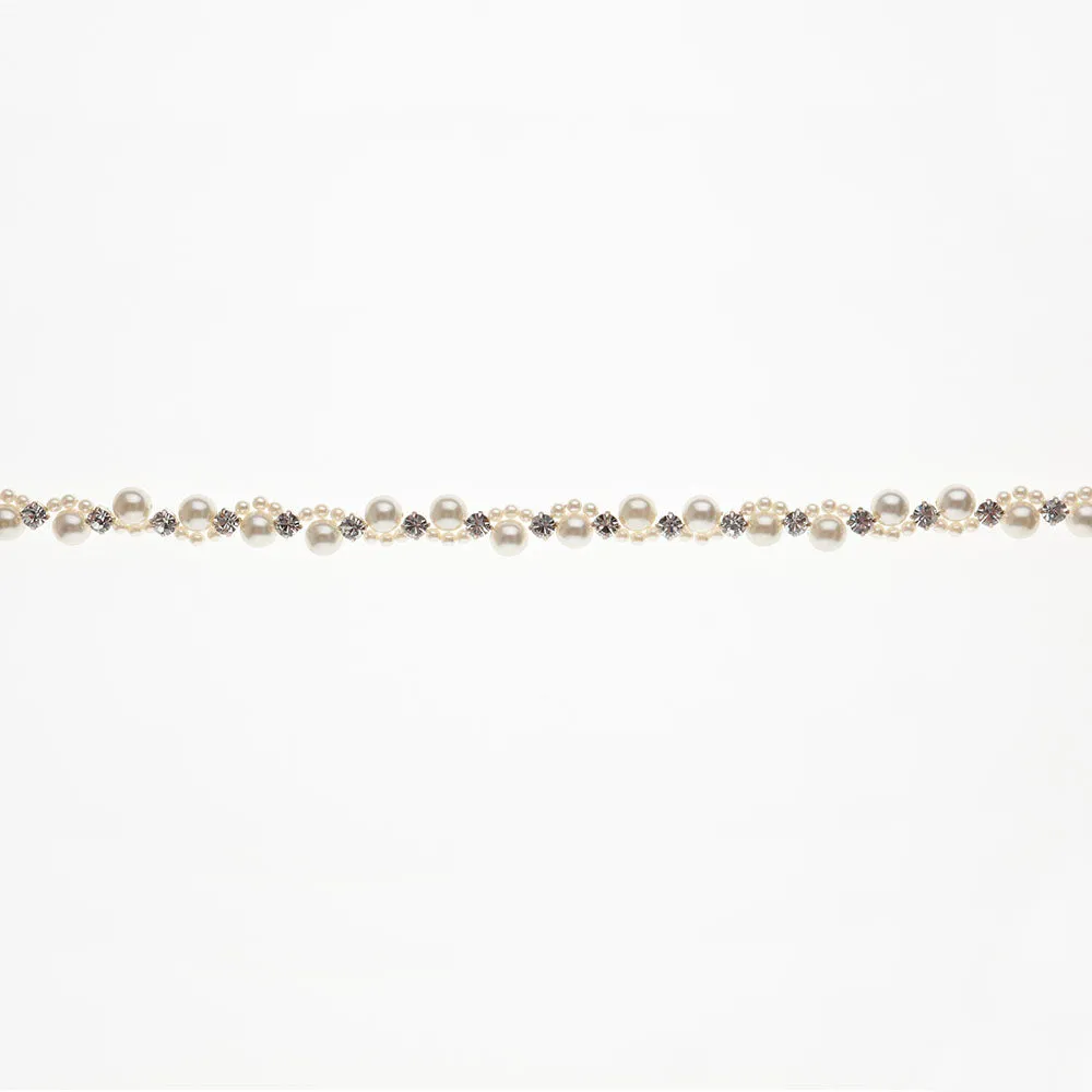 Piedmont Bridal Belt with Ribbon Ties