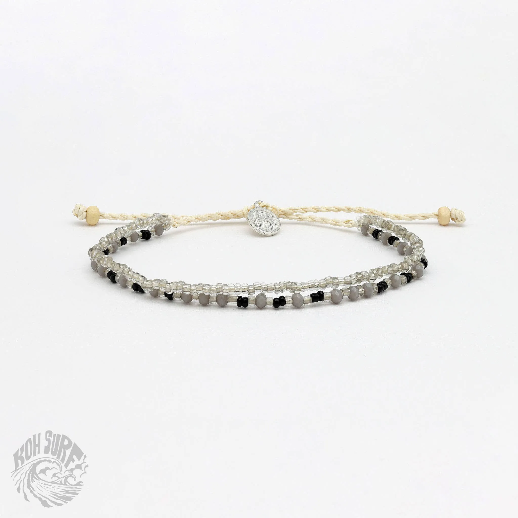 Pineapple Island -  Kanawa Beach Beaded Bracelet, Surf Bracelet by Koh Surf : Spring Tones