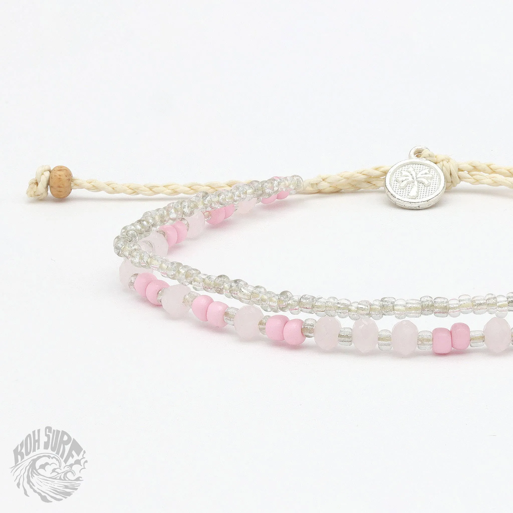 Pineapple Island -  Kanawa Beach Beaded Bracelet, Surf Bracelet by Koh Surf : Summer Tones