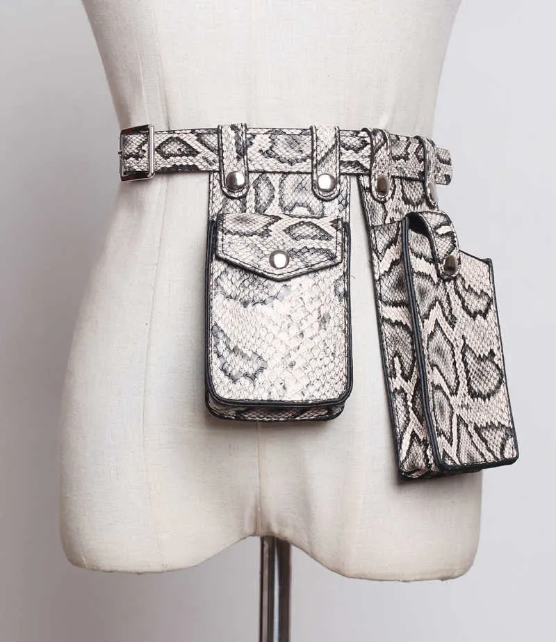 Premium Handmade Faux Leather Mini Bag Belt