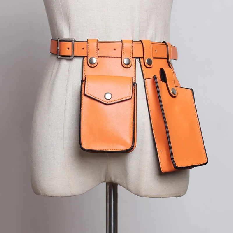 Premium Handmade Faux Leather Mini Bag Belt