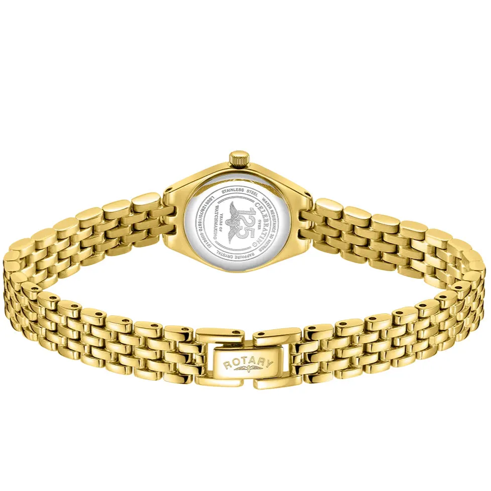 Rotary Balmoral Ladies Gold Watch LBO5128/70