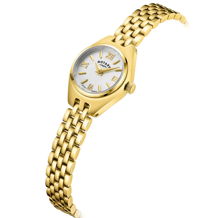 Rotary Balmoral Ladies Gold Watch LBO5128/70
