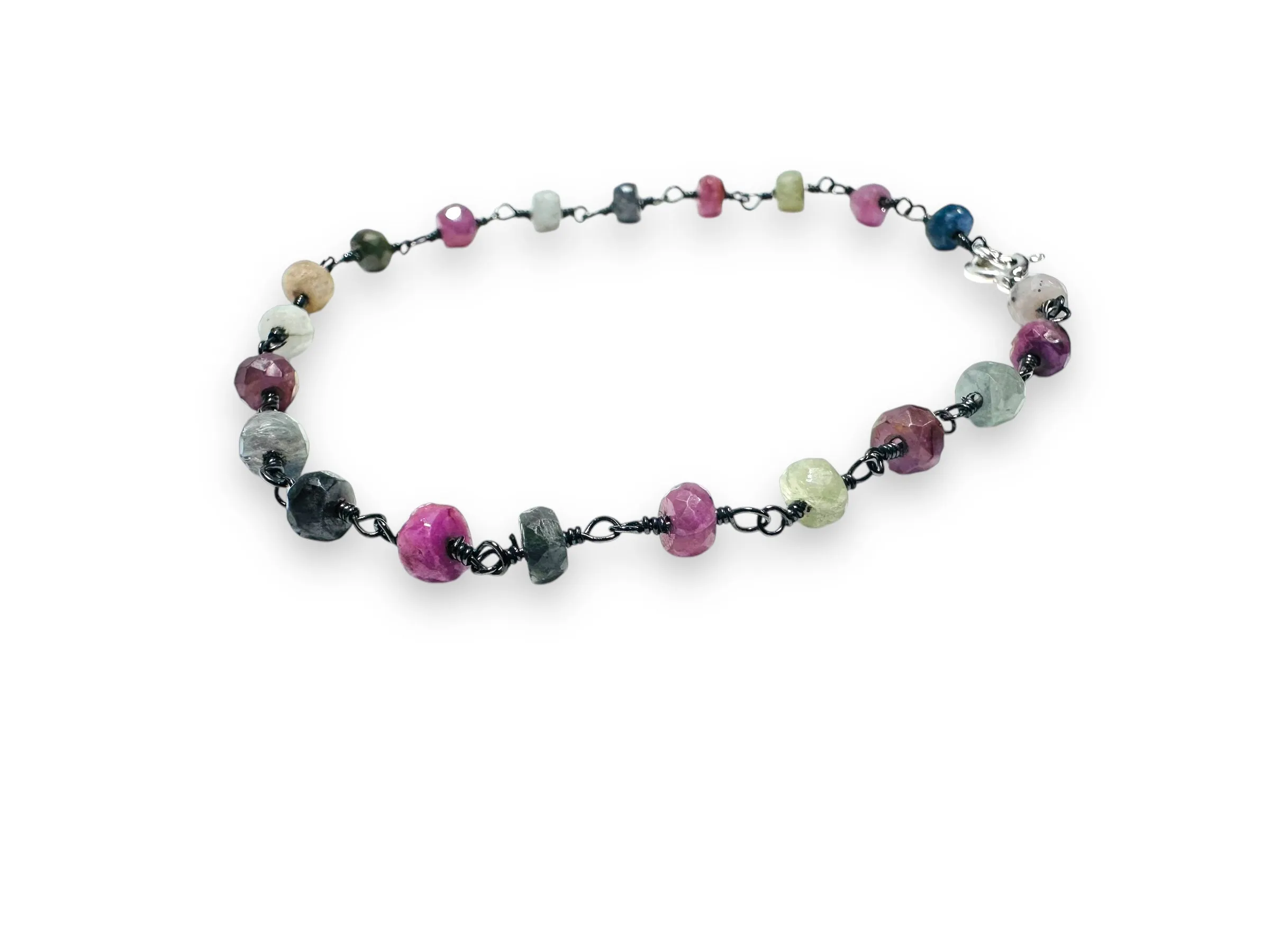Sapphire Chain Bracelet