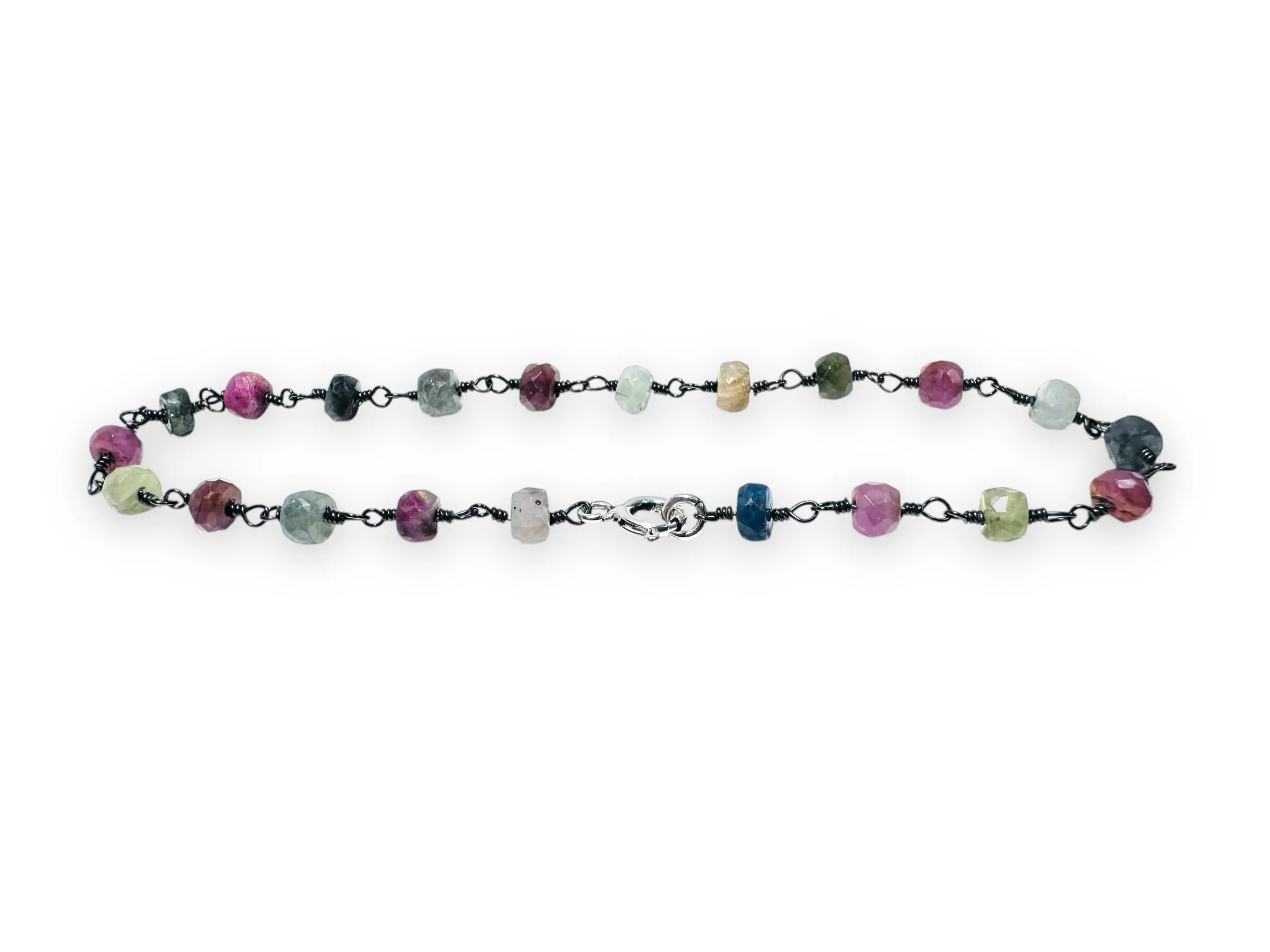 Sapphire Chain Bracelet
