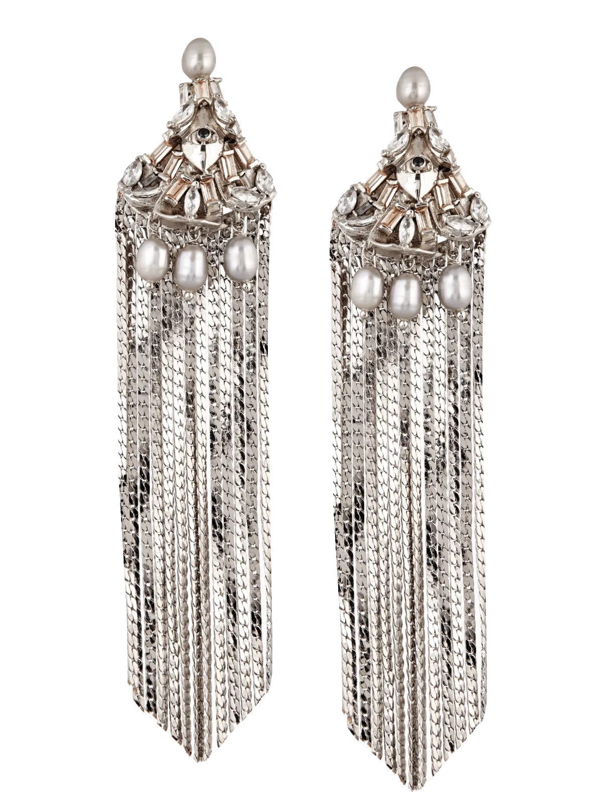 Sara Tendulkar Wearing Noir Tassel Earrings