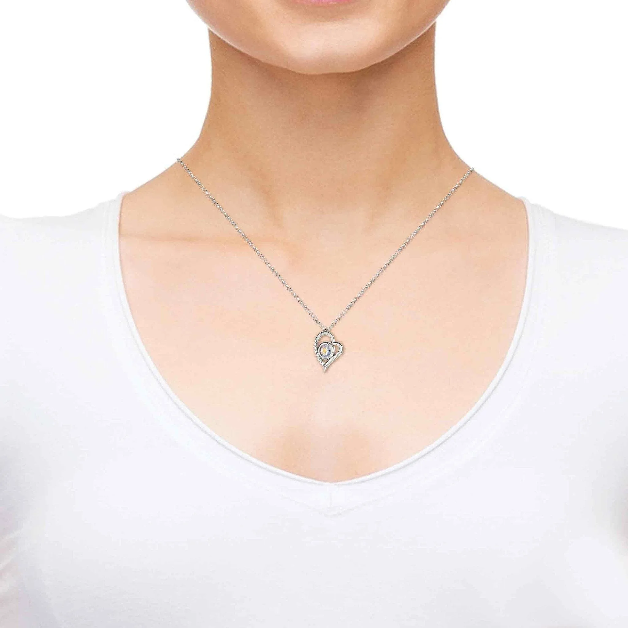 Scorpio Sign, 925 Sterling Silver Necklace, Swarovski