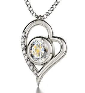 Scorpio Sign, 925 Sterling Silver Necklace, Swarovski