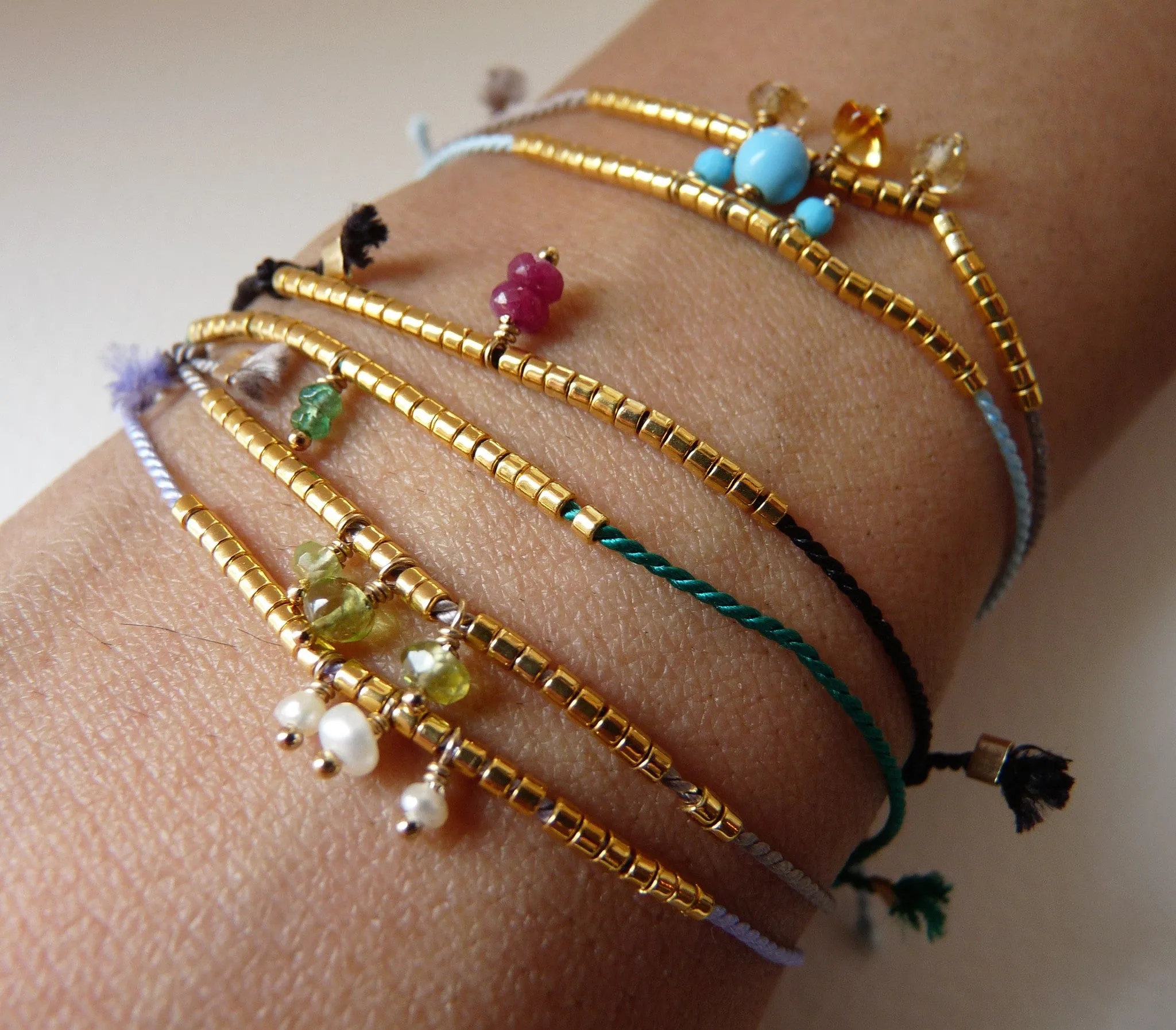 September Birthstone Bracelet, Sapphire