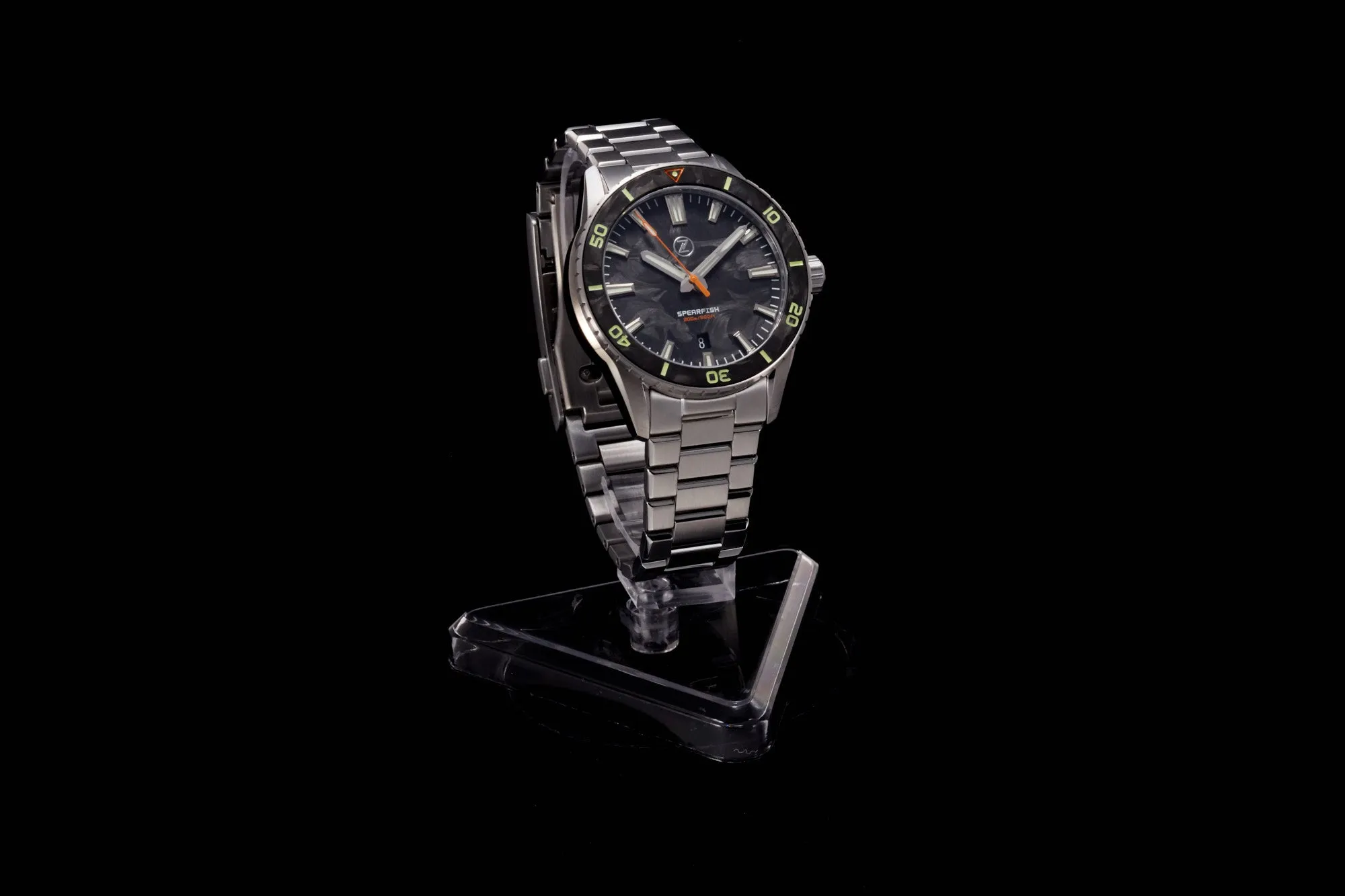 Spearfish 40mm Diver 'Forged Carbon'