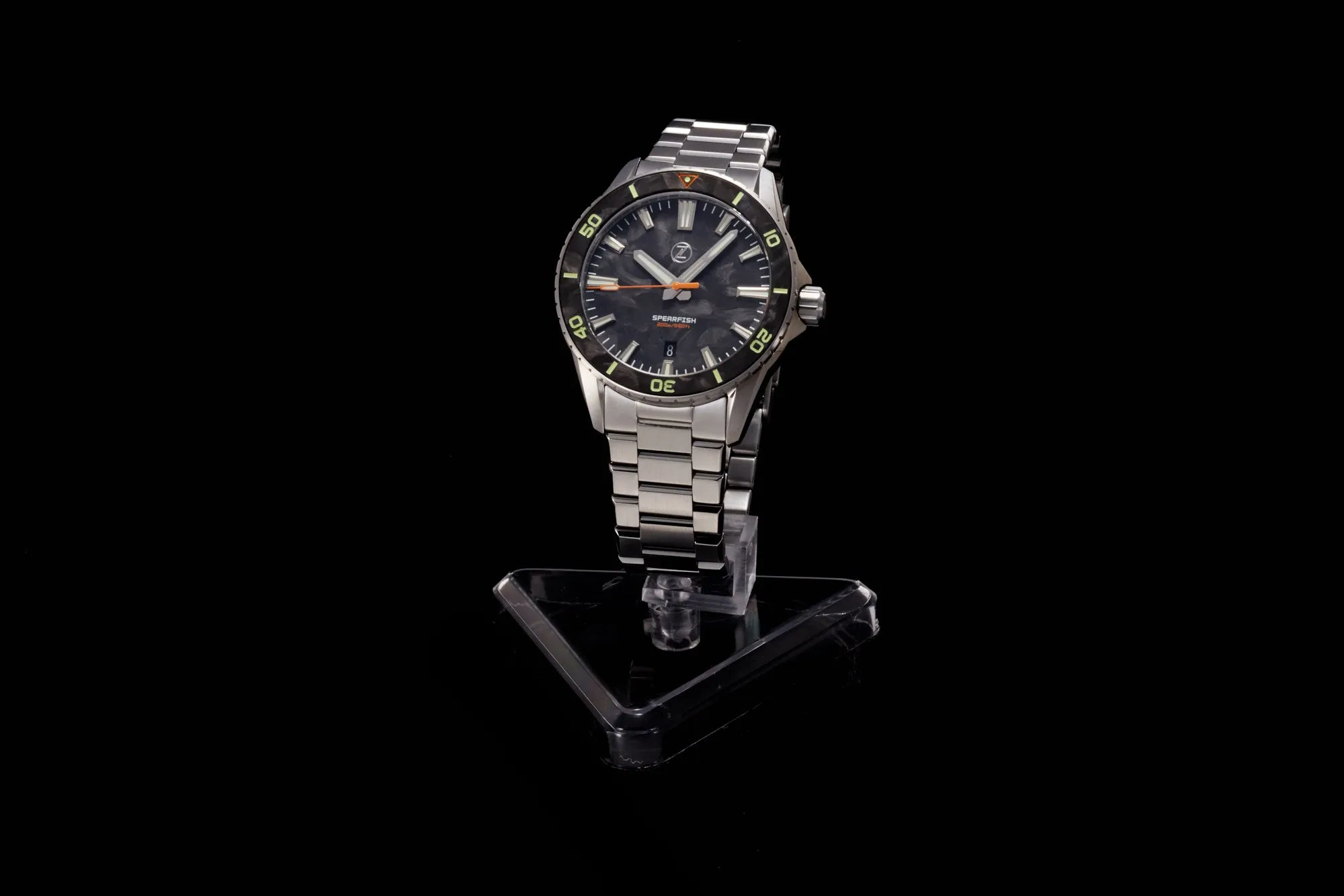Spearfish 40mm Diver 'Forged Carbon'