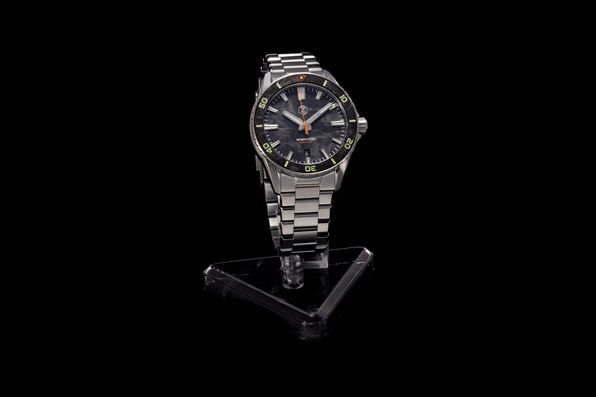 Spearfish 40mm Diver 'Forged Carbon'