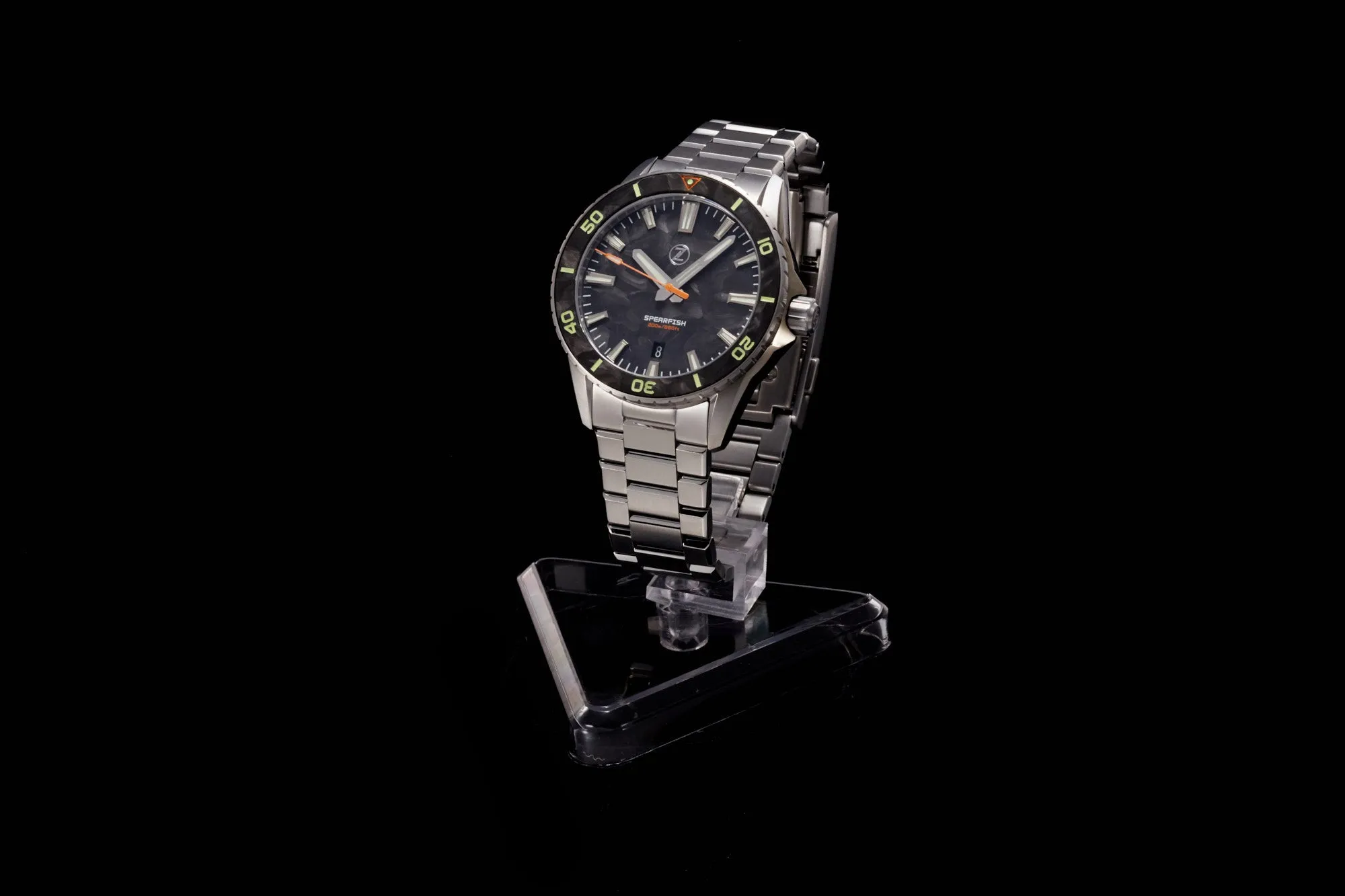 Spearfish 40mm Diver 'Forged Carbon'