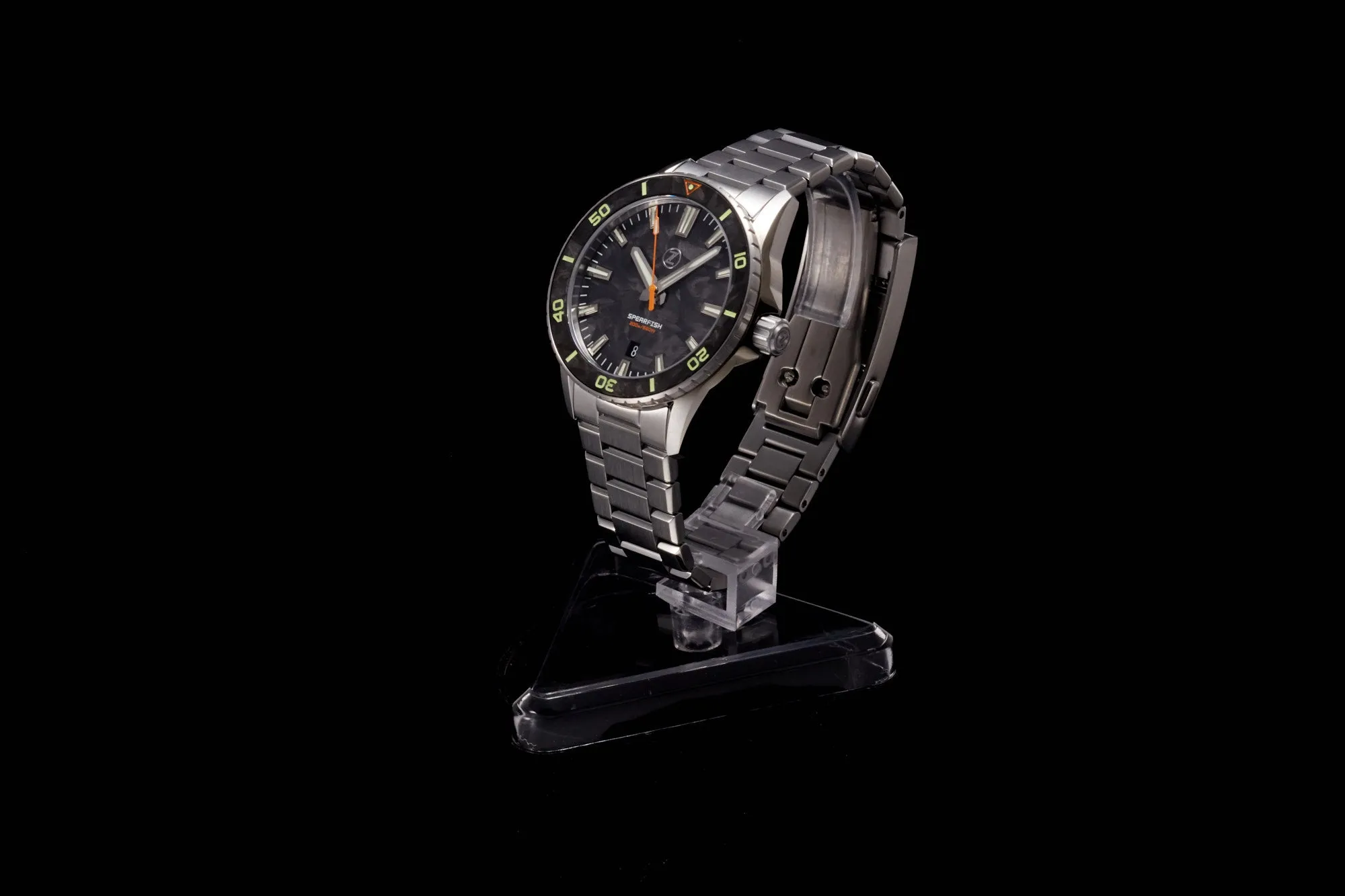 Spearfish 40mm Diver 'Forged Carbon'