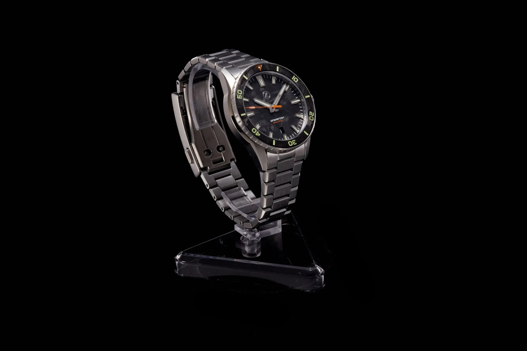 Spearfish 40mm Diver 'Forged Carbon'