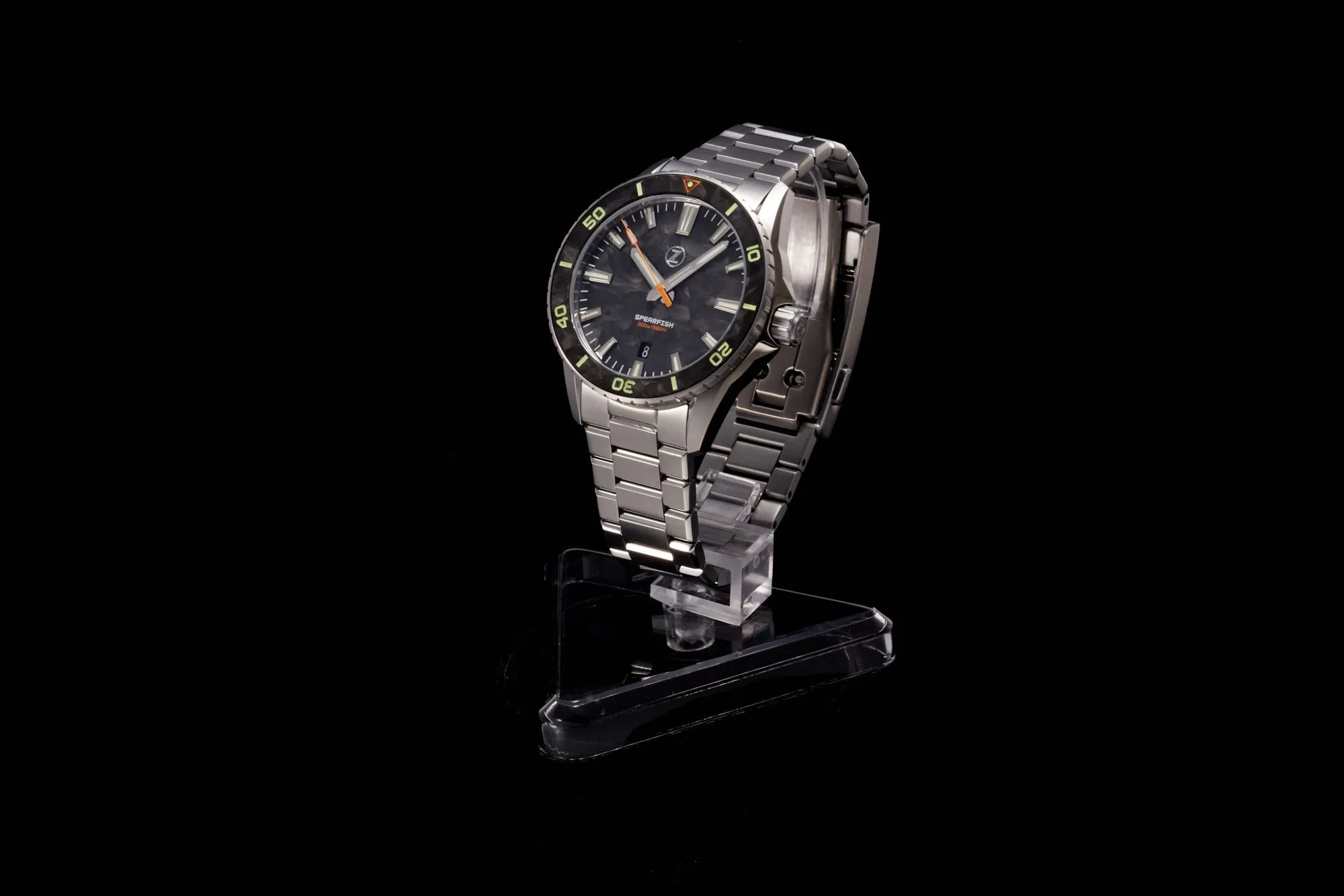 Spearfish 40mm Diver 'Forged Carbon'