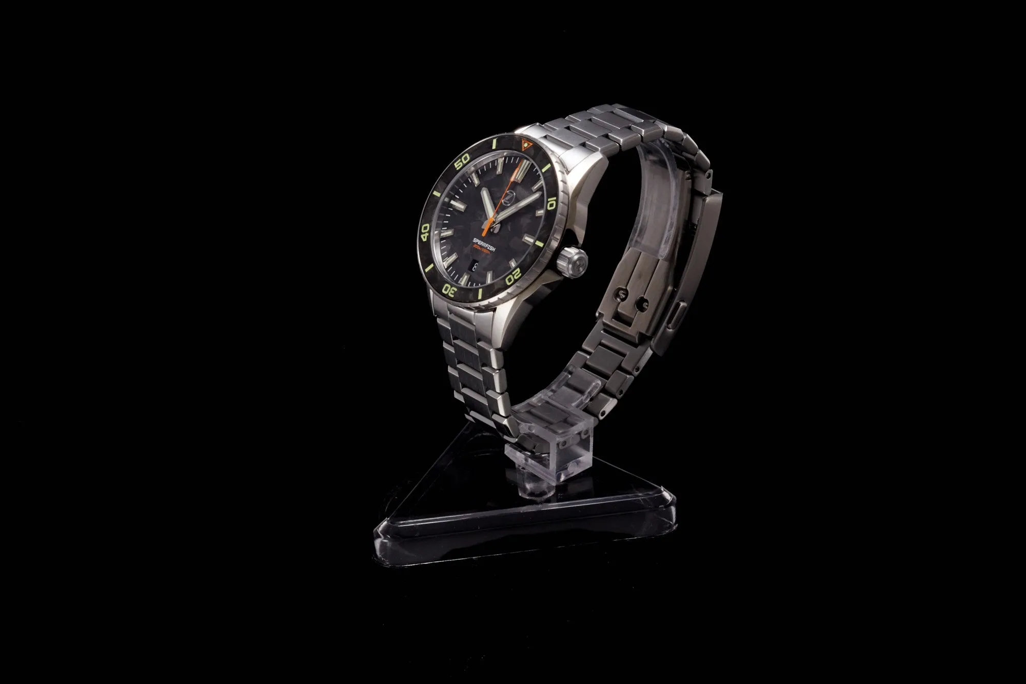 Spearfish 40mm Diver 'Forged Carbon'