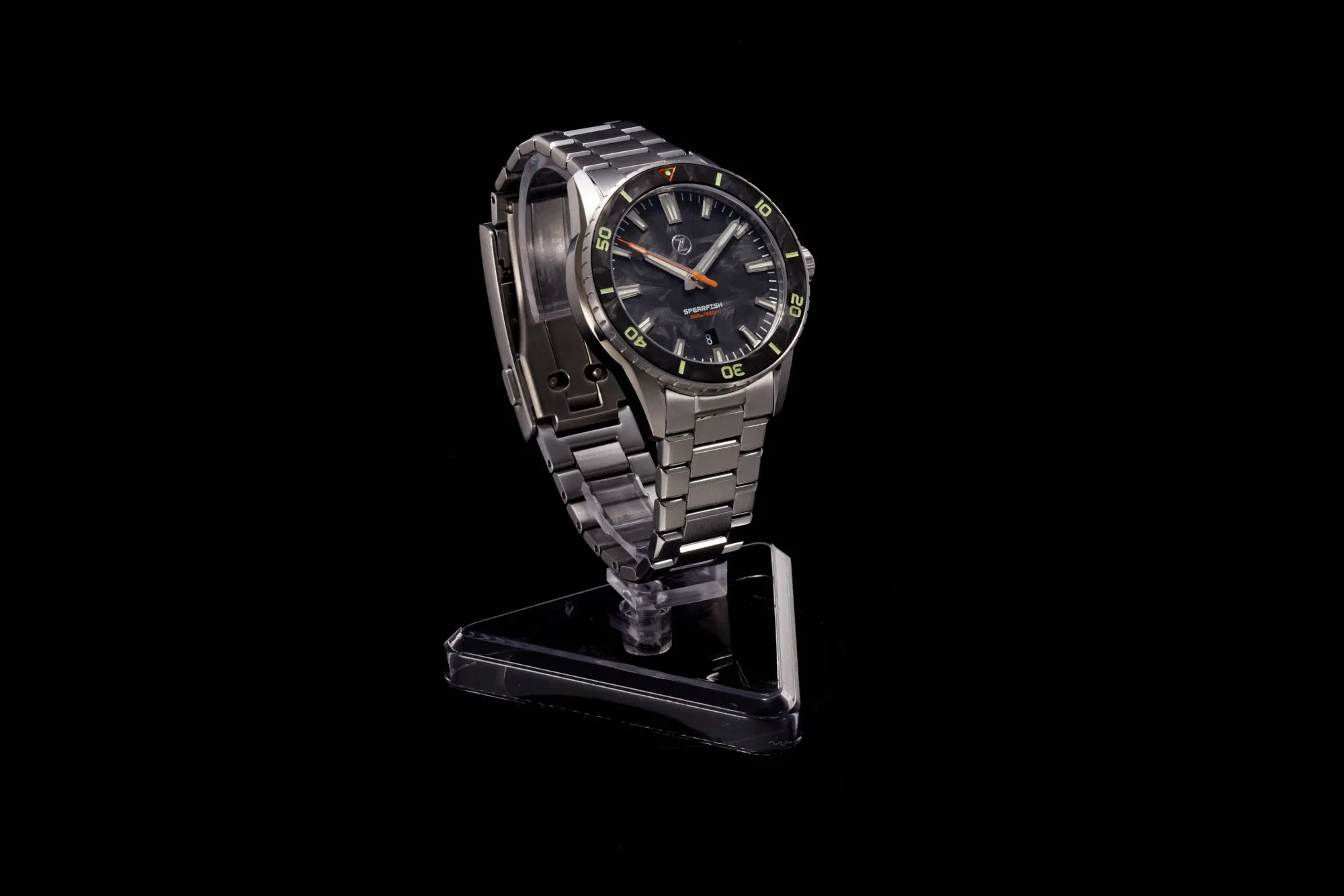 Spearfish 40mm Diver 'Forged Carbon'