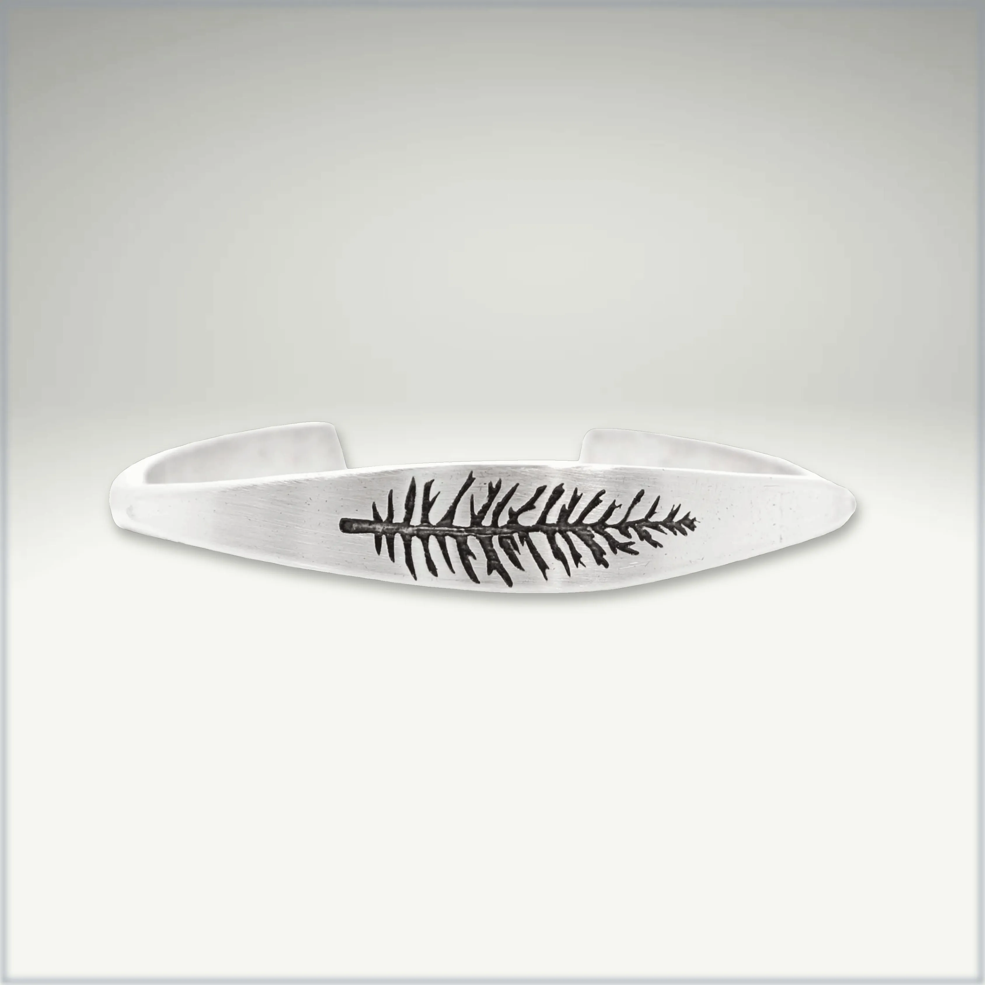 Spruce Signet Cuff Bracelet