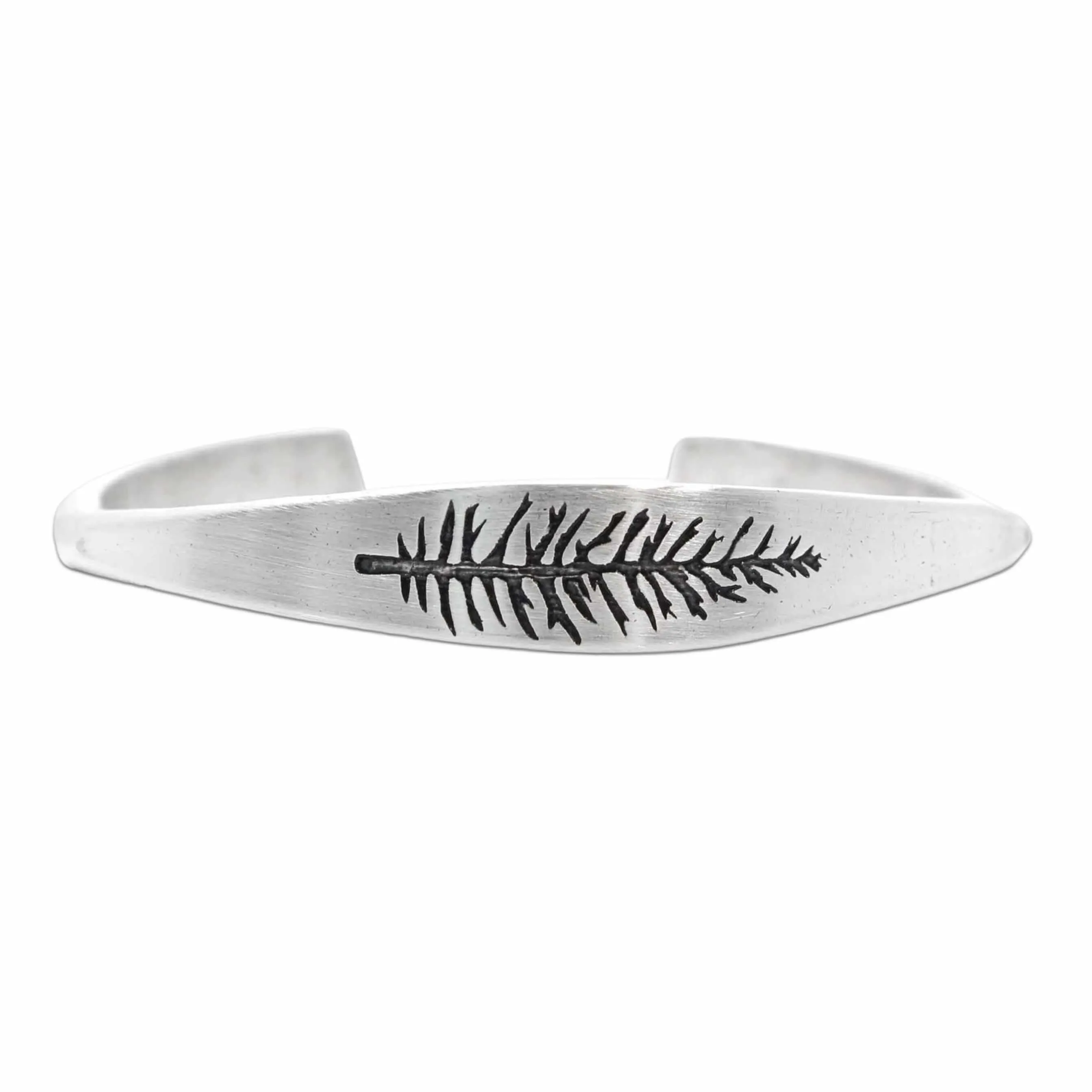 Spruce Signet Cuff Bracelet