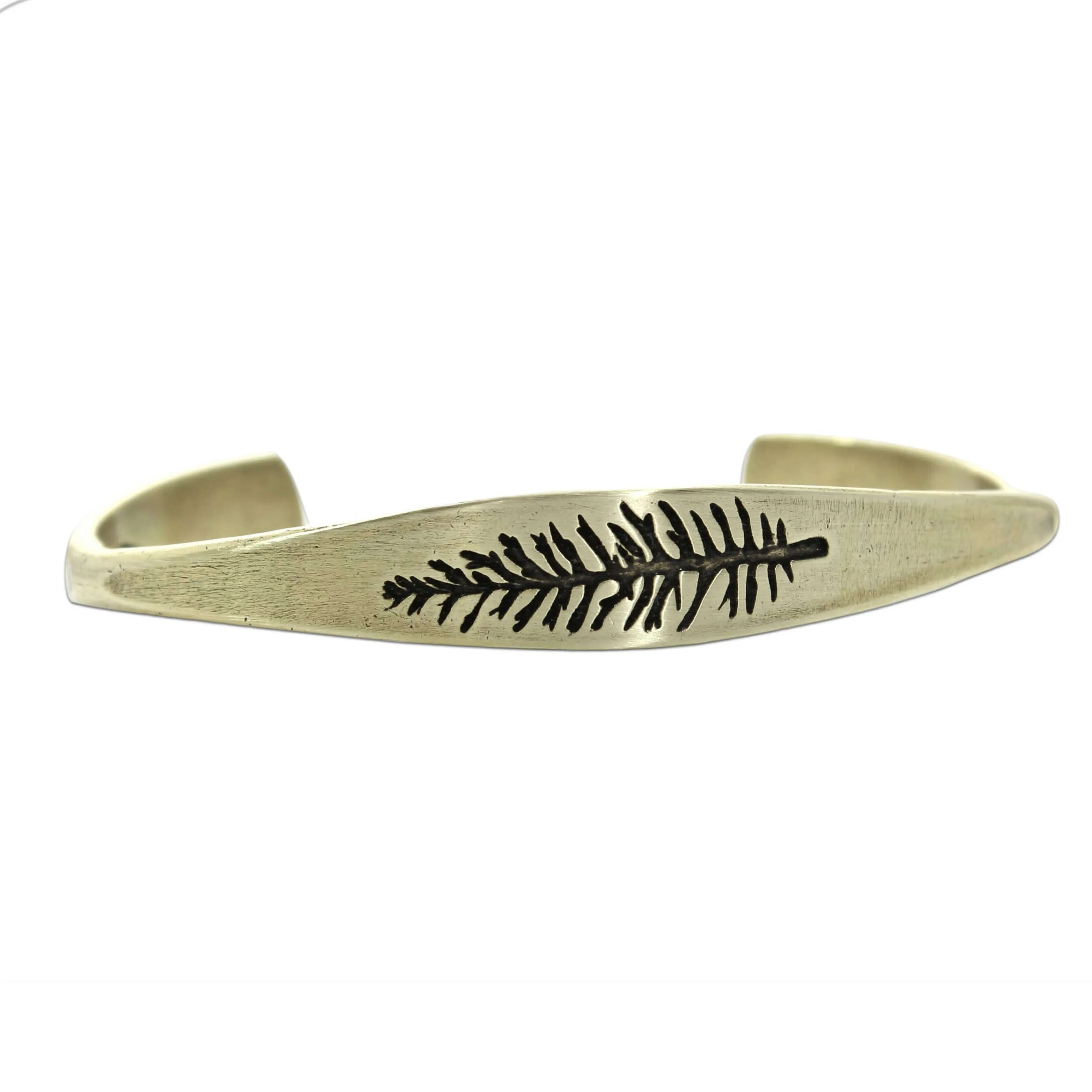 Spruce Signet Cuff Bracelet