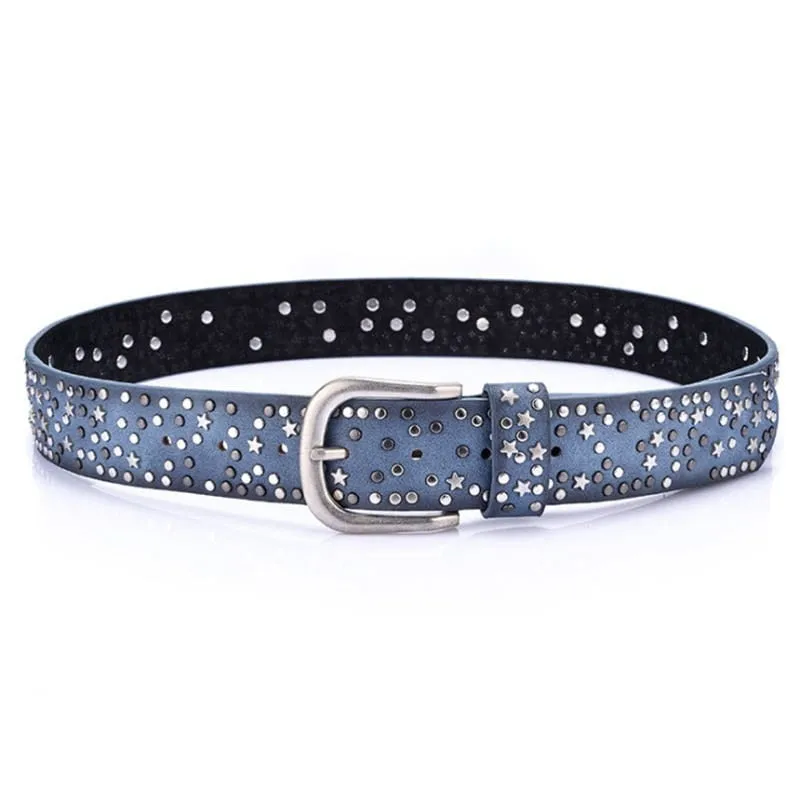 Star Studded Fashion Belt