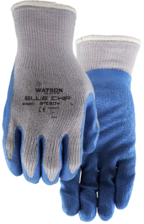 Stealth Blue Chip Gloves, Medium