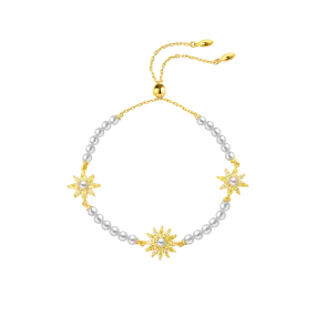 Sunflower Beaded Bracelet