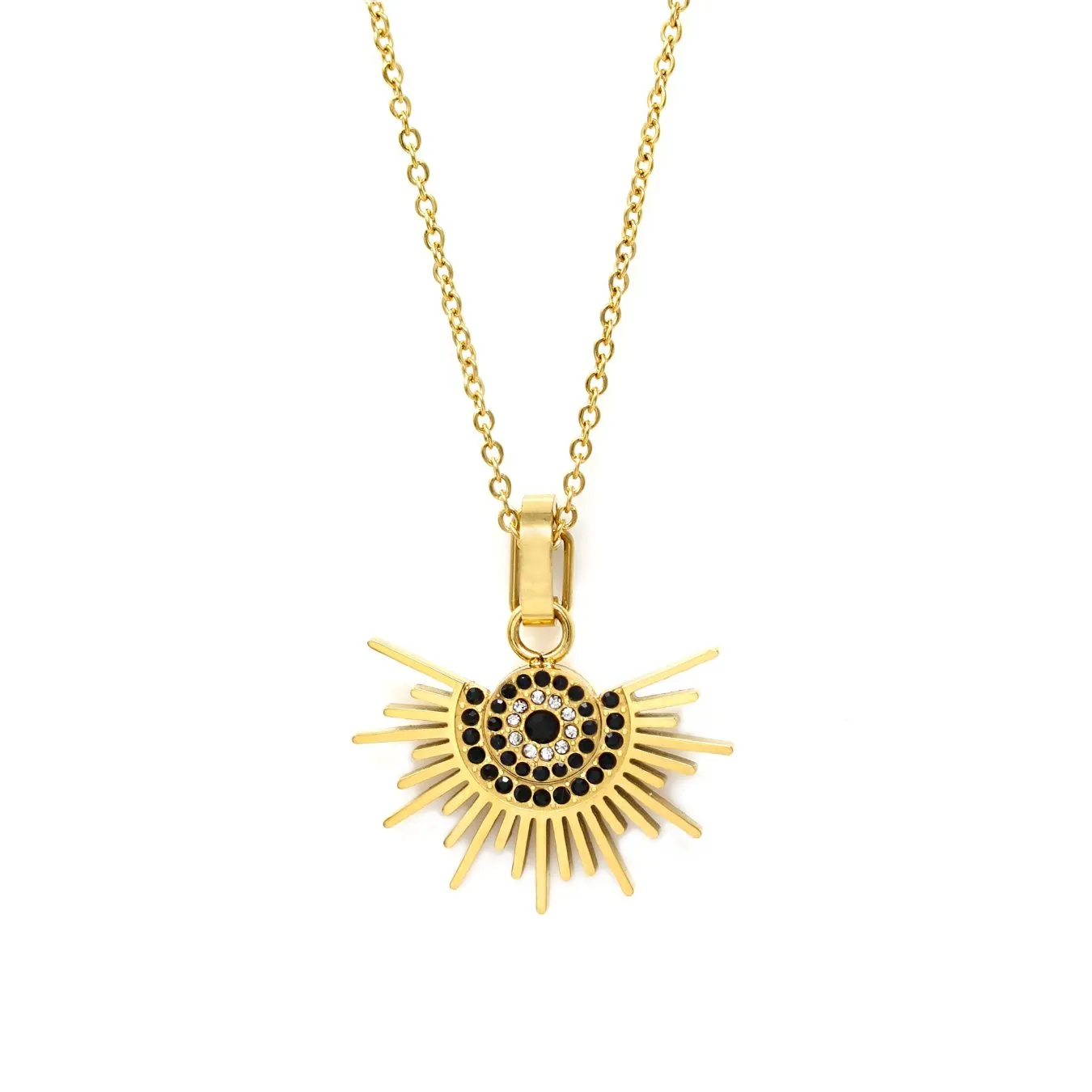 Sunrise Necklace - Yellow Gold