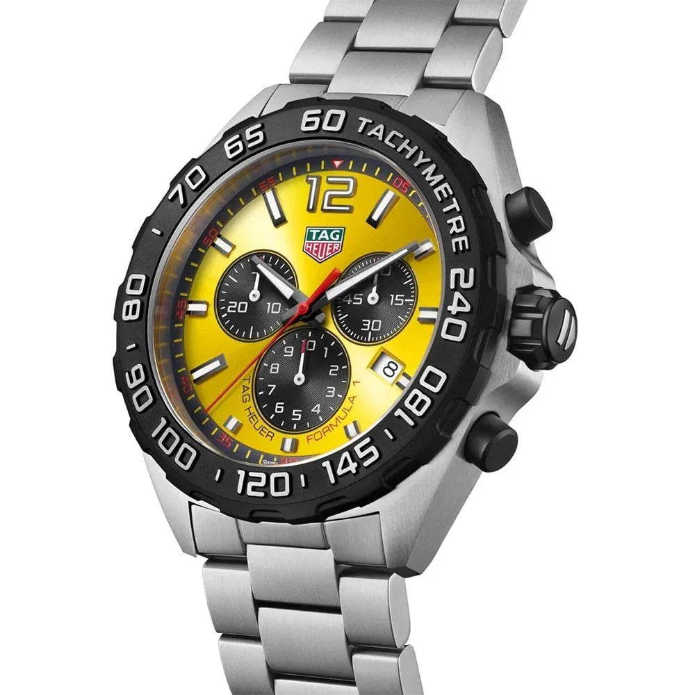 Tag Heuer Watch Formula 1 Chronograph Yellow CAZ101AM.BA0842