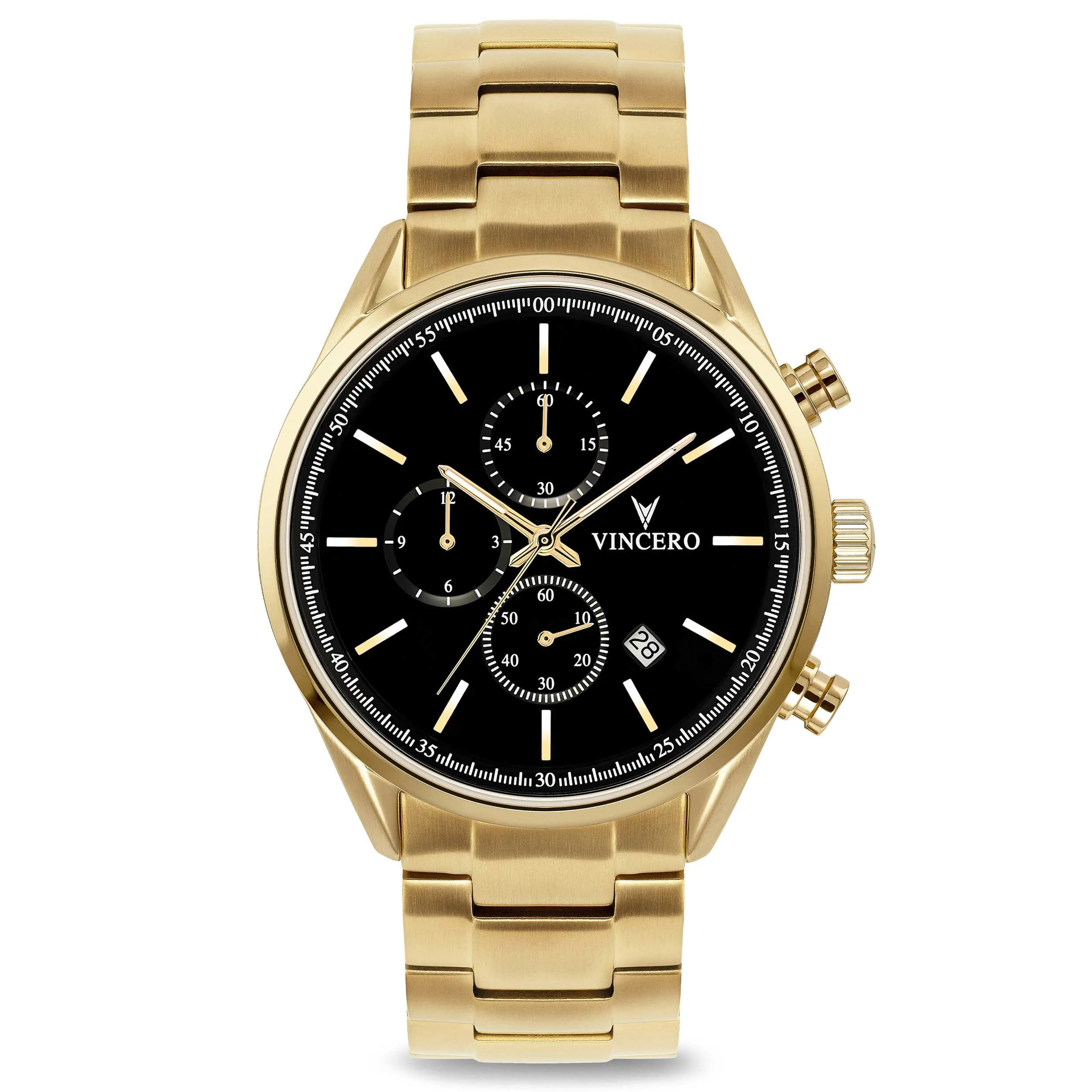 The Chrono S2 40mm - Black/Gold Steel