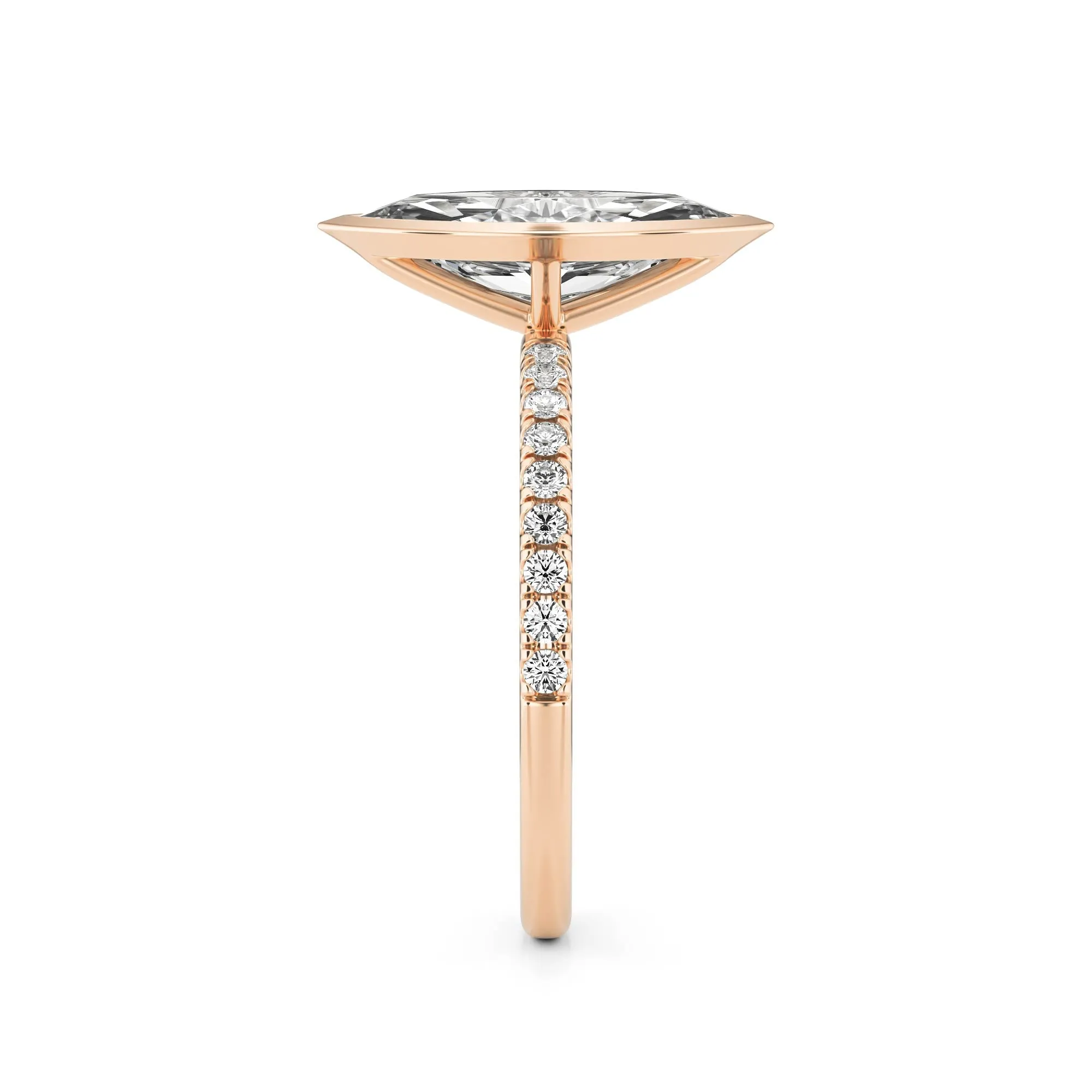 The Marquise Bezel Pavé