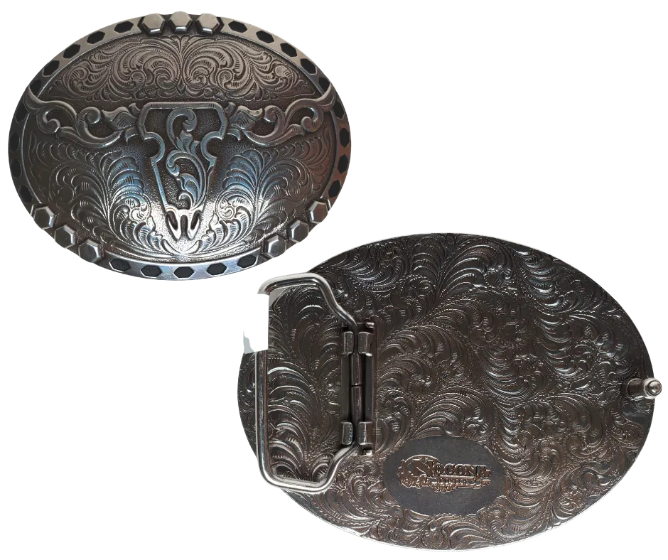 The "Wright Longhorn" Buckle