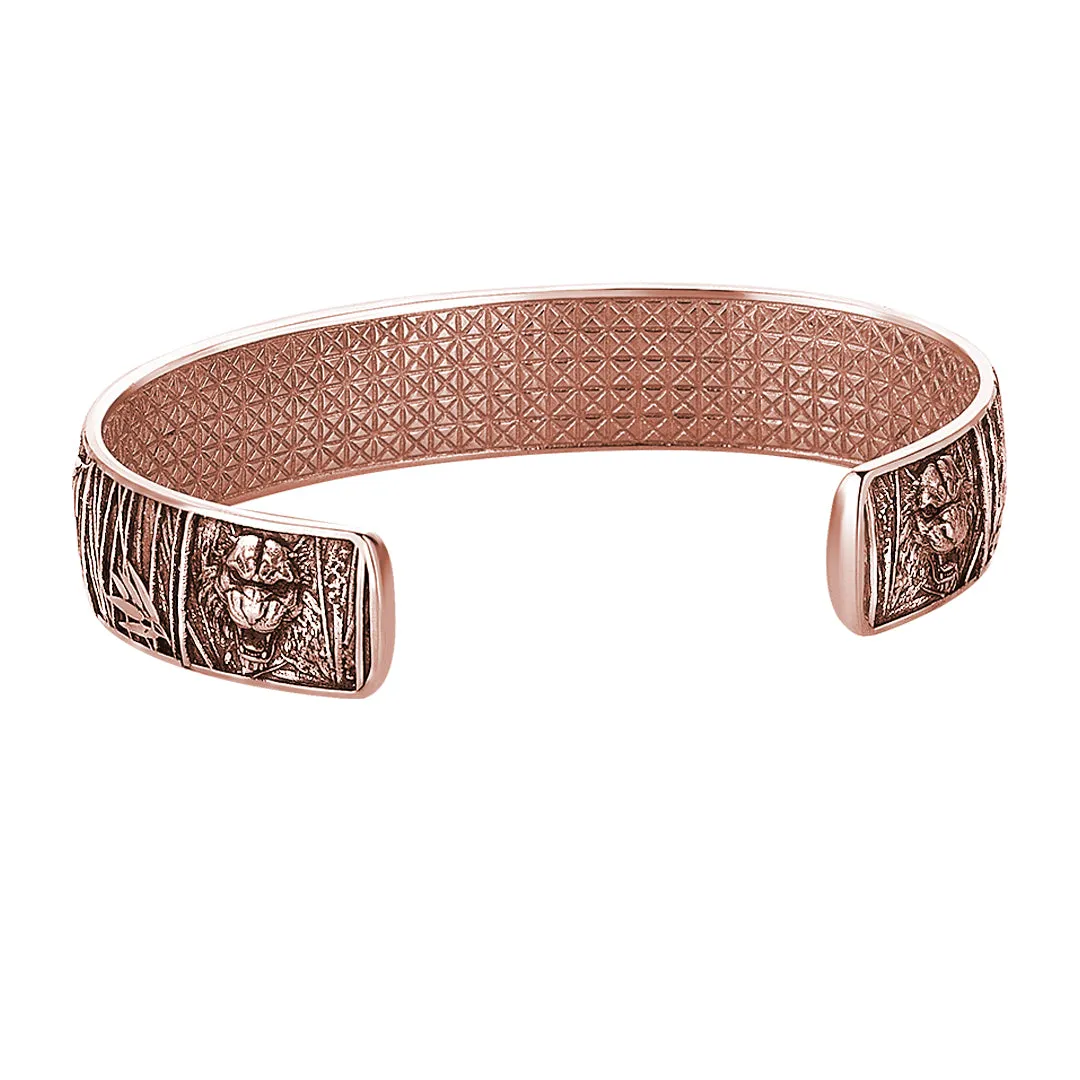 Tiger Cuff in Gold