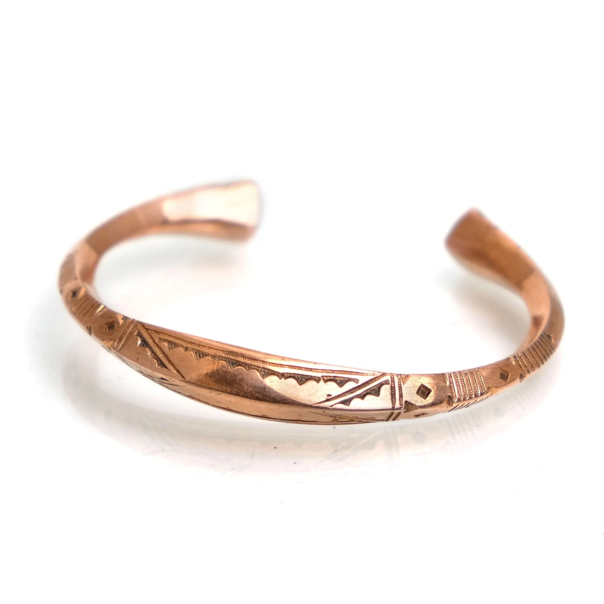 Tuareg Copper Cuff Bracelet