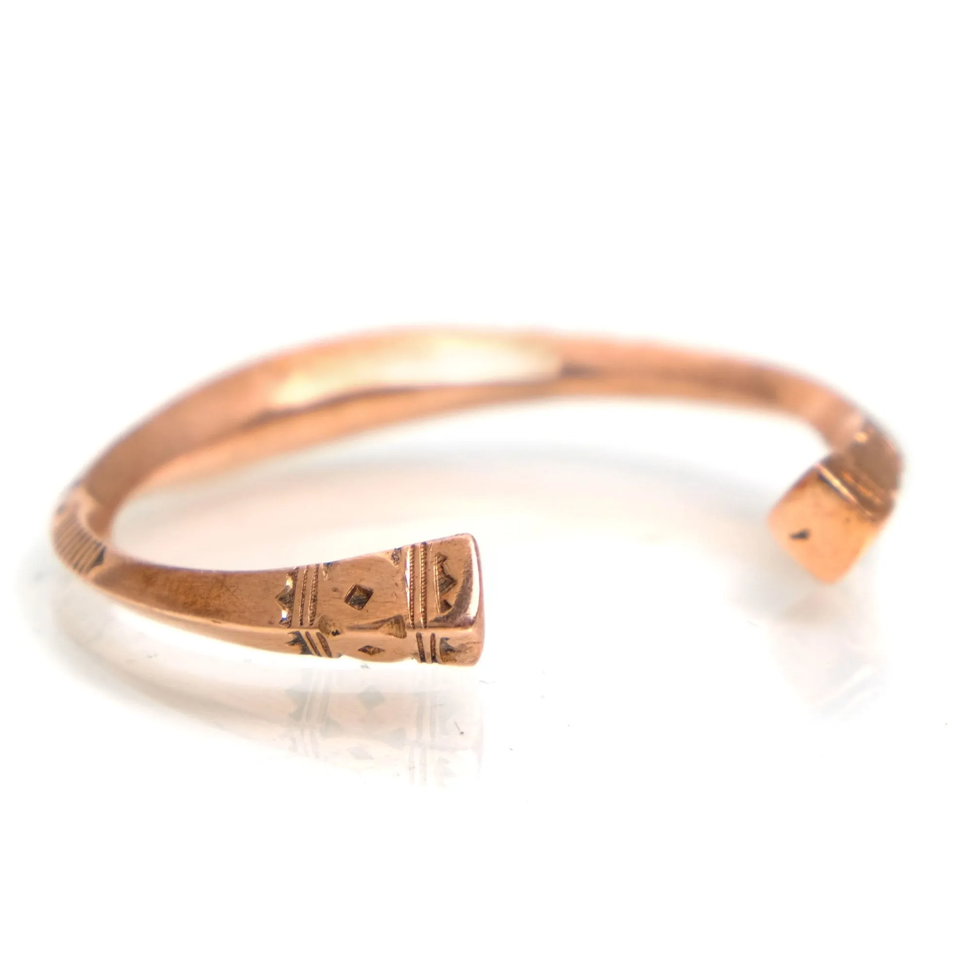 Tuareg Copper Cuff Bracelet