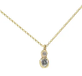 Twin Star Necklace