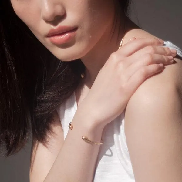 Vermeil Liquid Gold Cuff Bracelet
