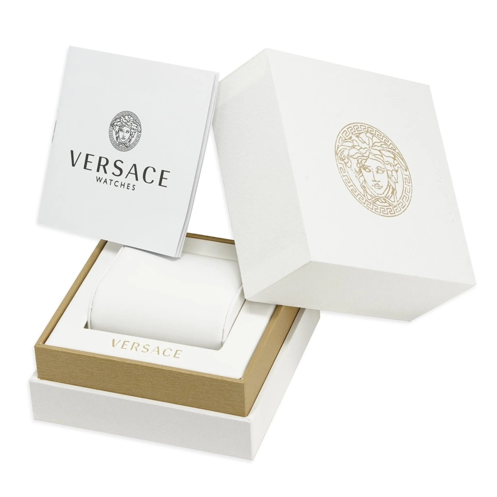 Versace Ladies Watch Hellenyium Pink Bracelet V12010015