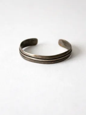 vintage sterling silver cuff
