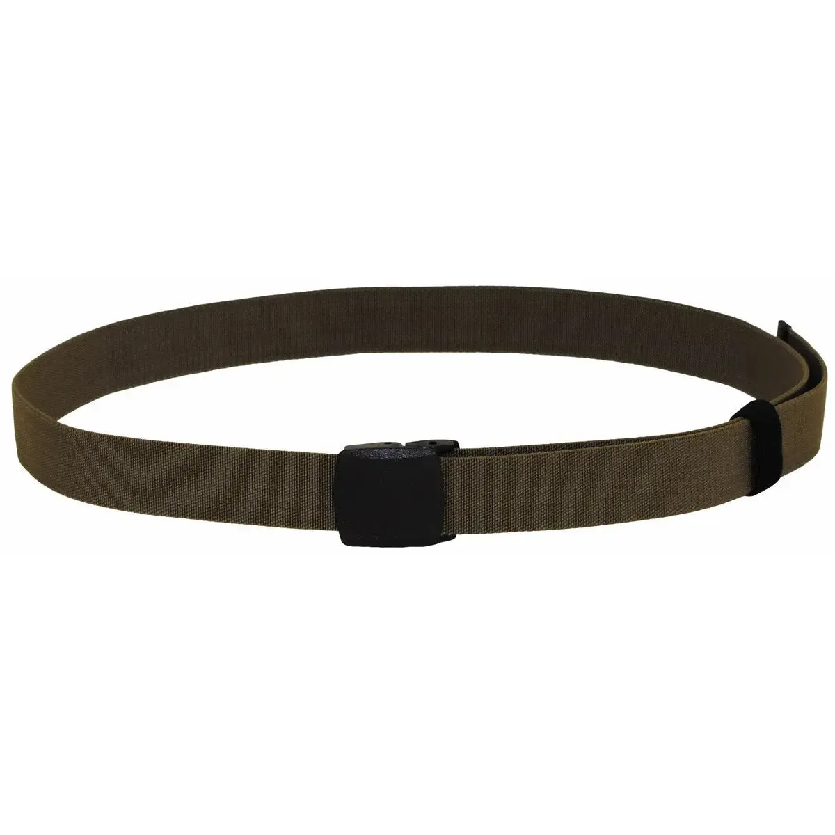 Web Belt, "Tactical Elastic", coyote tan, ca. 3,7 cm