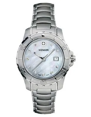 Wenger Diamond Ladies Sport - Mother of Pearl Dial - Stainless Steel - Bracelet