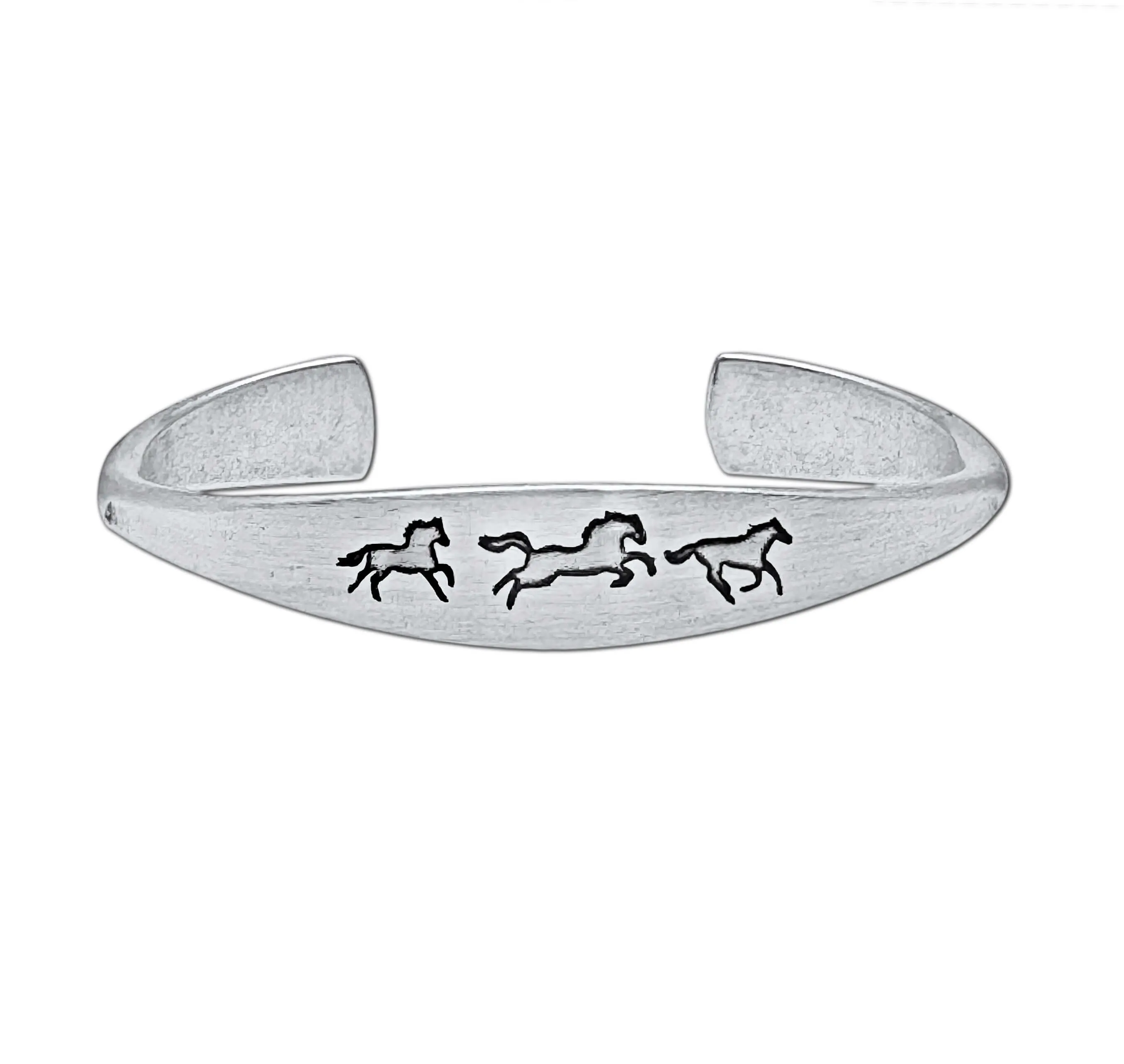 Wild Horses Cuff Bracelet