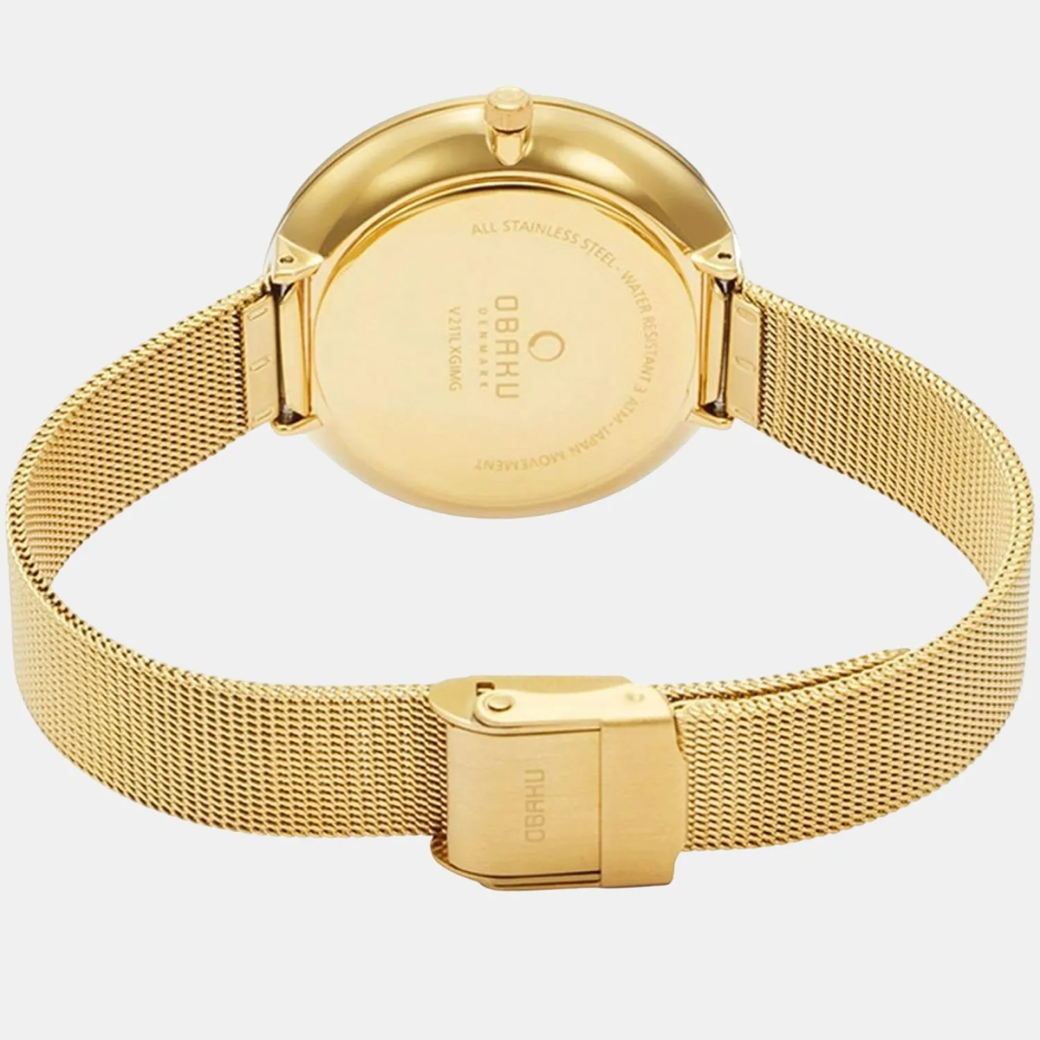 Women's White Analog Stainless Steel Watch V238LXGWMG