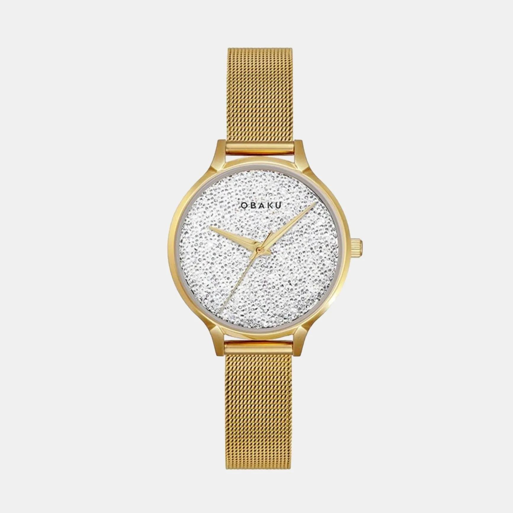 Women's White Analog Stainless Steel Watch V238LXGWMG