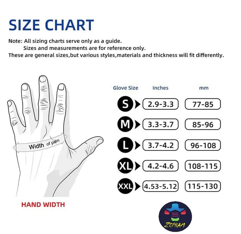 Zepham Powder-Free Nitrile Gloves, Food Grade, Non Tearable, CE & FDA Approved, Made in Malaysia, Blue- 100 Pieces (Large) Full Pcs Guaranteed, Non-Sterile